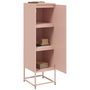 Voir la diapositive 5 : VIDAXL Buffet haut rose 36x39x123 cm acier