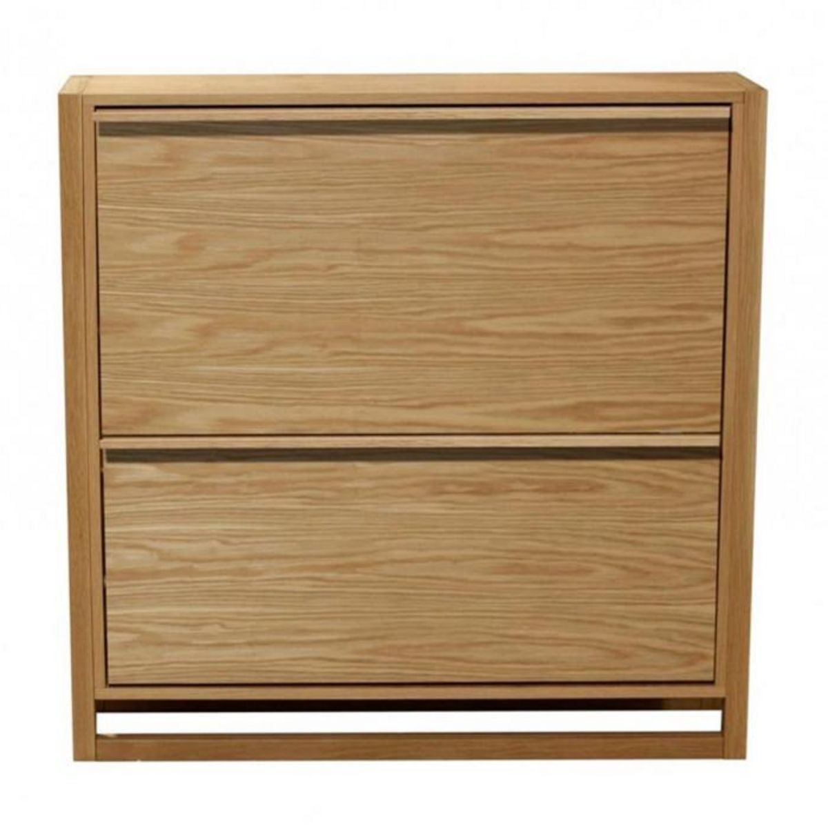 Paris Prix Meuble à Chaussures 2 Compartiments  NewEst  100cm Chêne