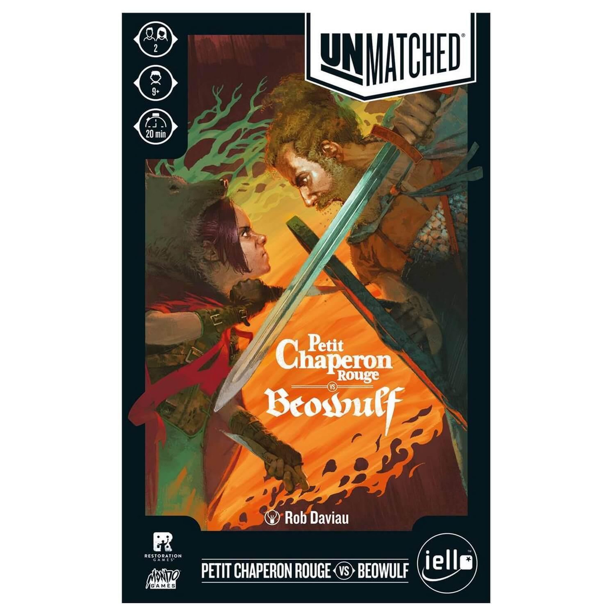 Voir la diapositive 5 : Iello Jeu de stratégie Iello Unmatched Petit Chaperon Rouge vs. Beowulf
