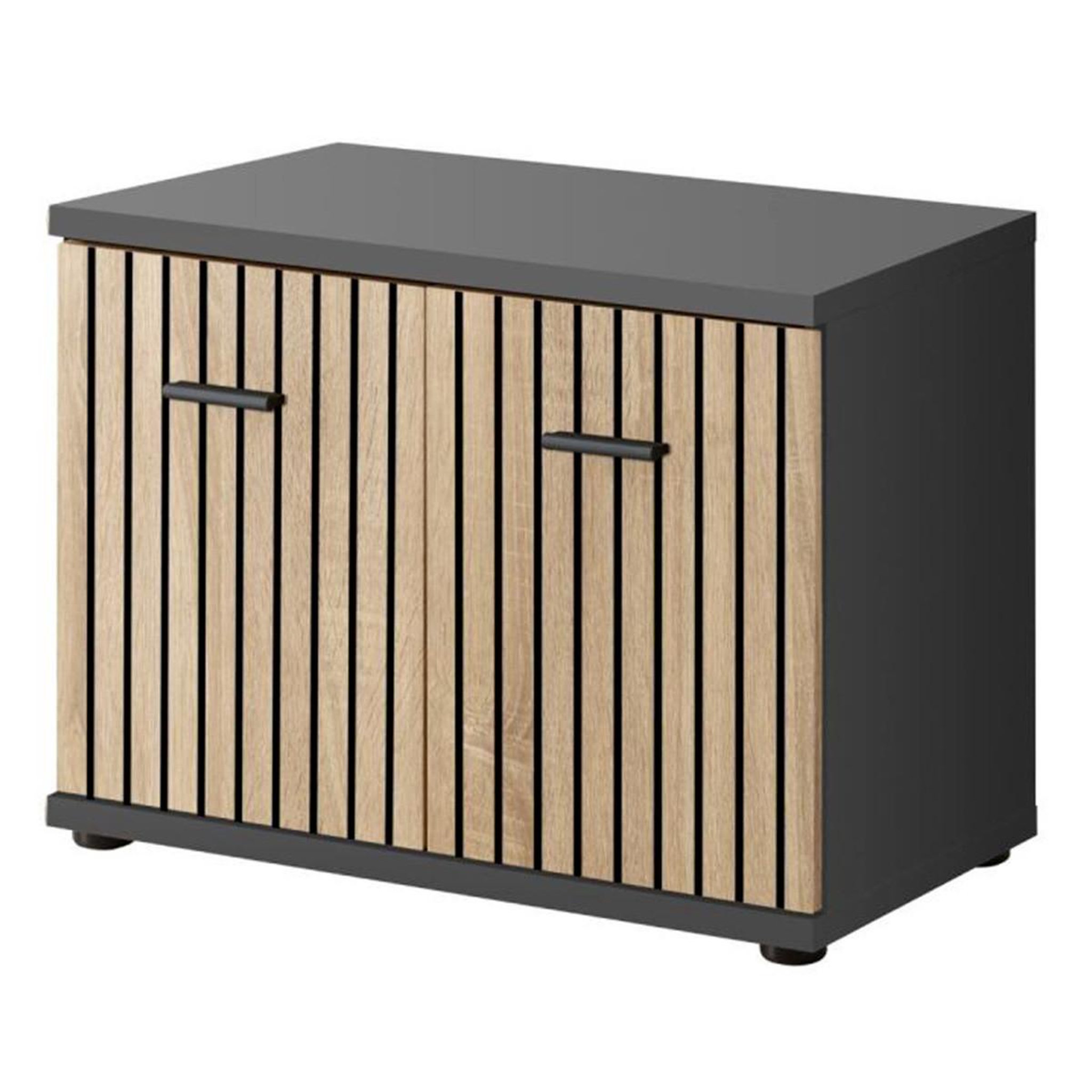 Paris Prix Meuble de rangement  marco  60cm naturel & gris