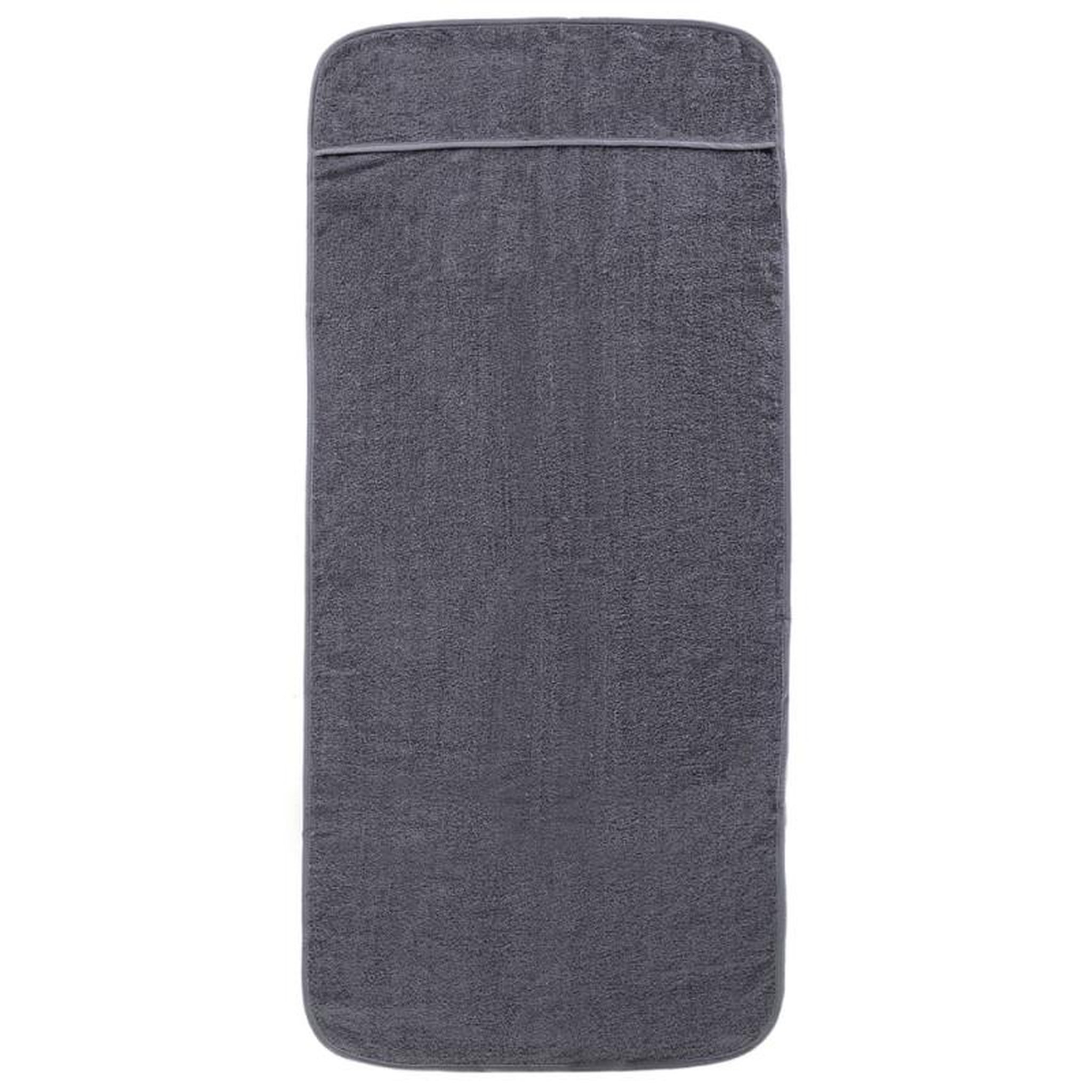 Voir la diapositive 4 : VIDAXL Serviettes de plage 4 pcs anthracite 60x135 cm tissu 400 GSM