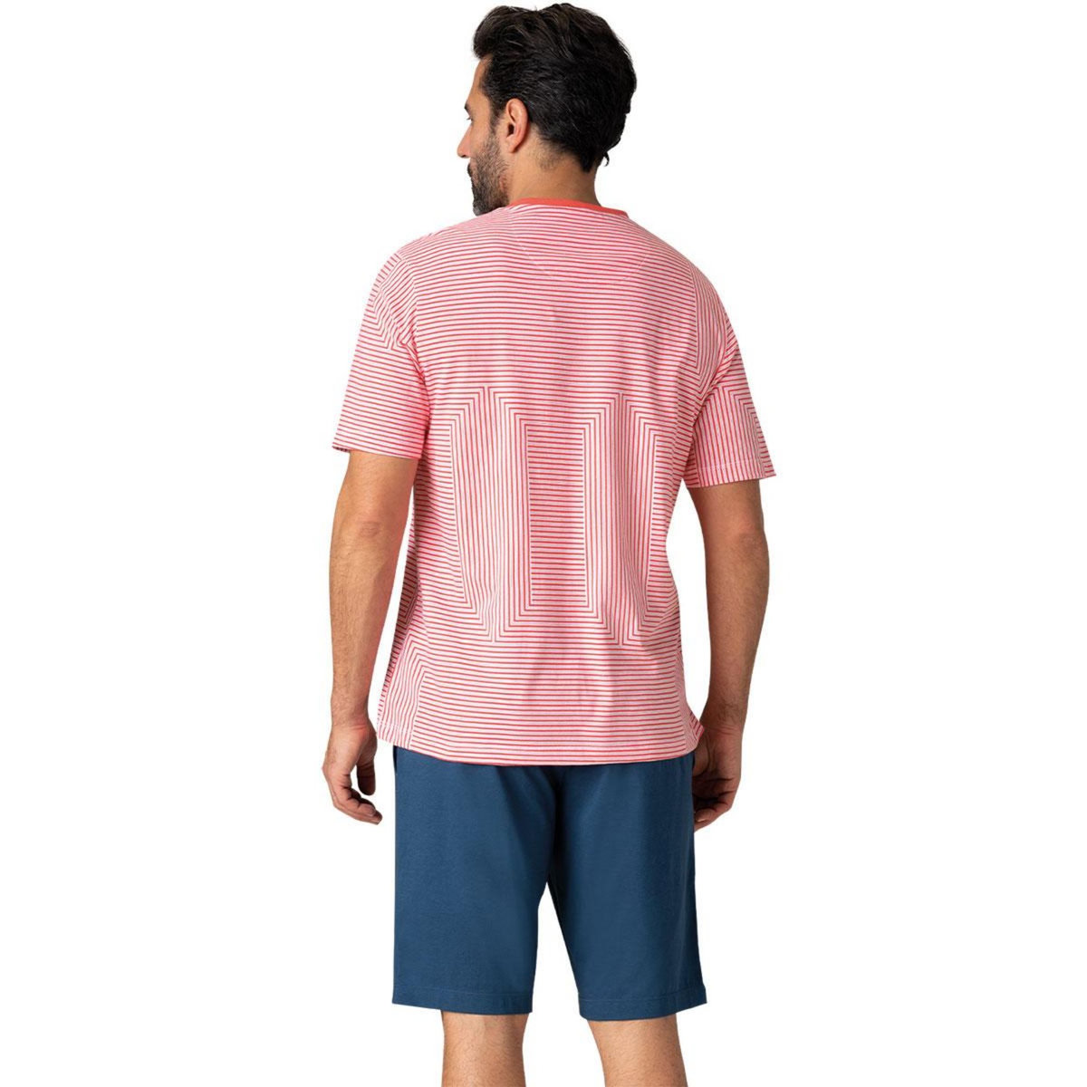 Eminence Pyjama court col rond homme Coton Bio