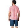 Voir la diapositive 3 : Eminence Pyjama court col rond homme Coton Bio