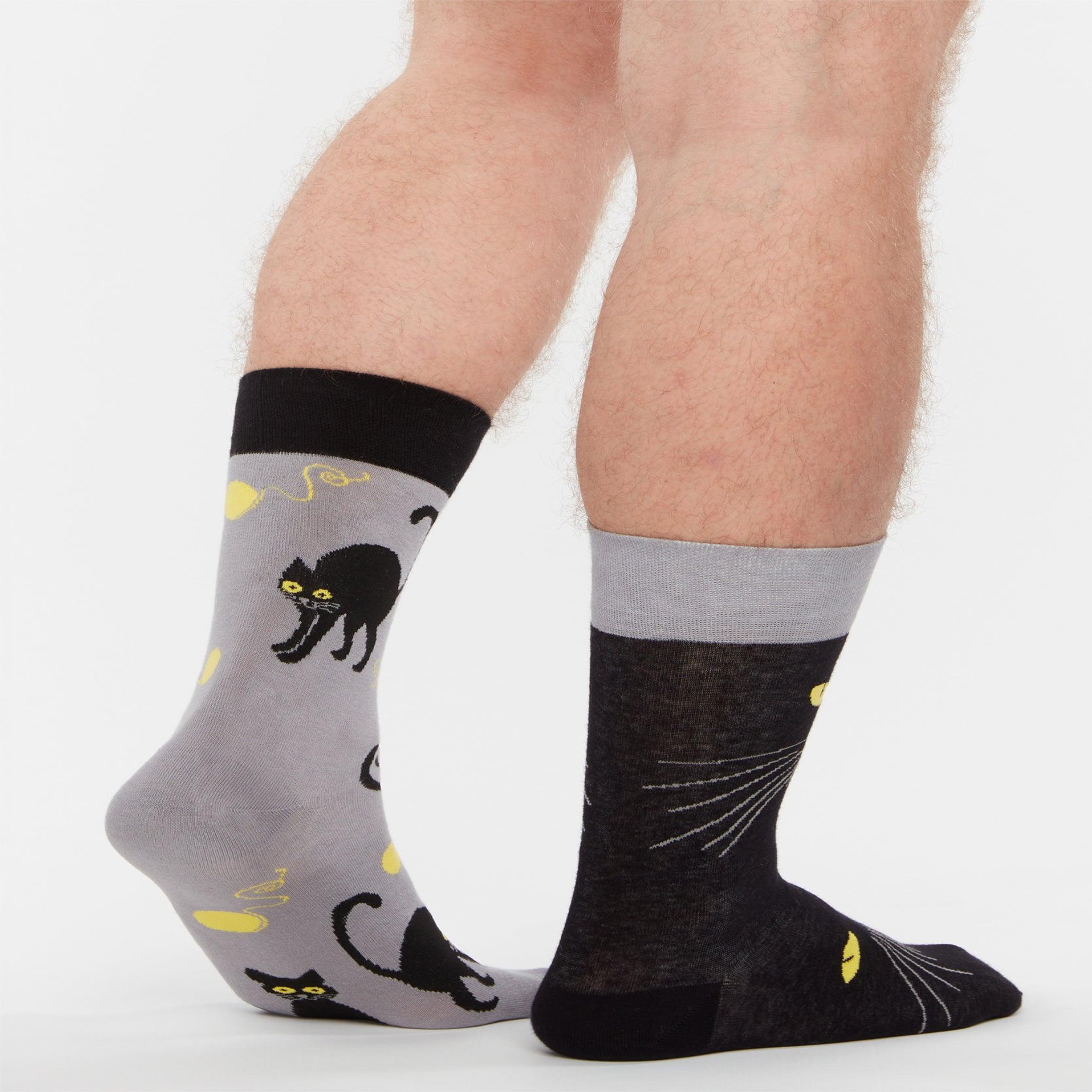 Voir la diapositive 3 : DEDOLES Chaussettes les yeux de chat