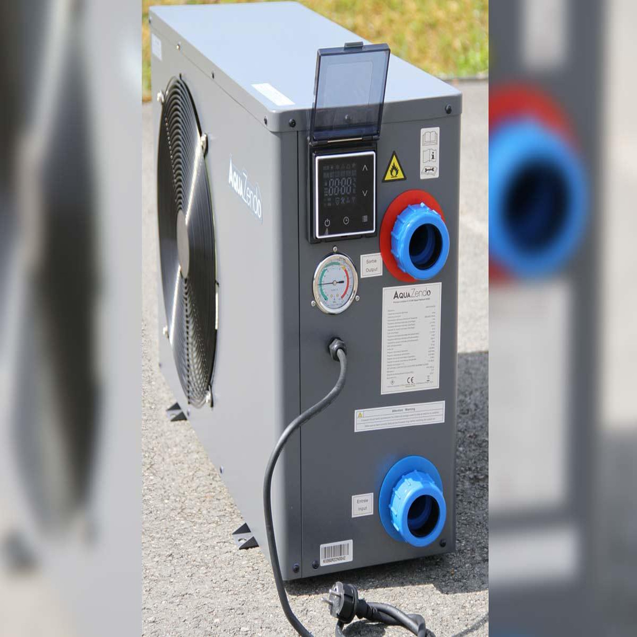 Voir la diapositive 3 : AQUAZENDO Pompe à chaleur 6,10 kW Aqua Premium 6000 - AquaZendo
