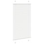 Voir la diapositive 3 : VIDAXL Store plisse blanc 80x100 cm largeur du tissu 79,4 cm polyester