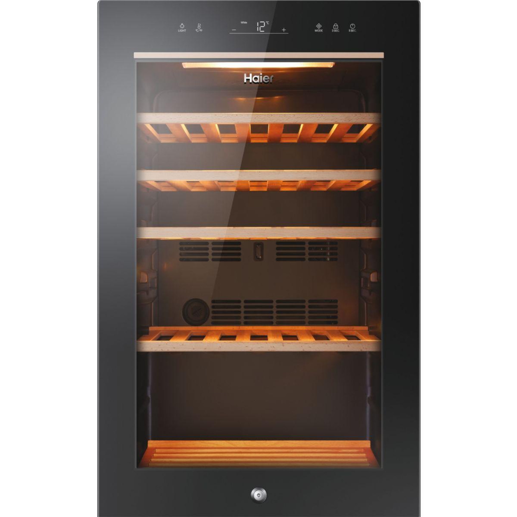 Voir la diapositive 2 : HAIER Cave à vin vieillissement HWS49GA