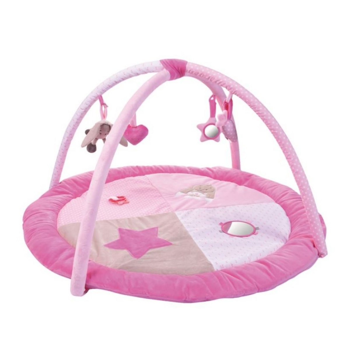 One Two Fun Mon Tapis d'éveil Lapin rose