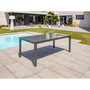 Voir la diapositive 4 : Paris Prix Ensemble Table de Jardin 10 Chaises & 2 Fauteuils  Tolede  200-300cm Gris Anthracite
