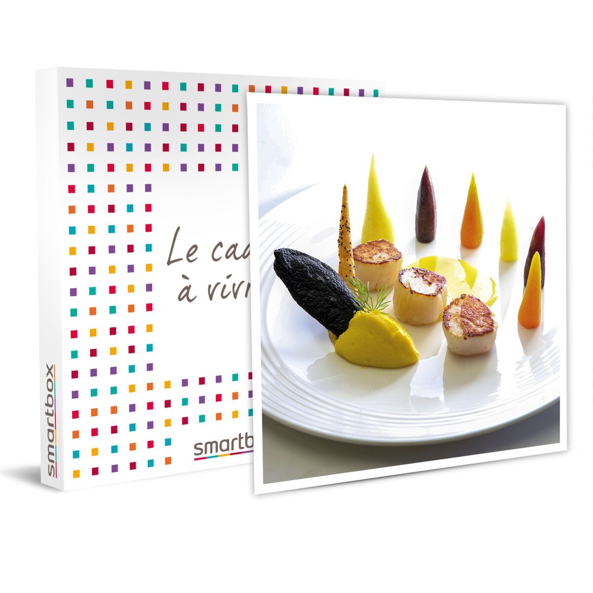 Smartbox Dîner au mas Entre Vigne et Garrigue, 1 étoile au Guide MICHELIN 2022, près d'Avignon - Coffret Cadeau Gastronomie
