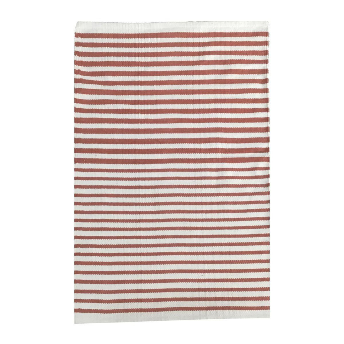 FUTURE HOME Tapis déco à rayures en coton 60x90cm