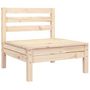 Voir la diapositive 5 : VIDAXL Canape de jardin 3 places bois de pin massif