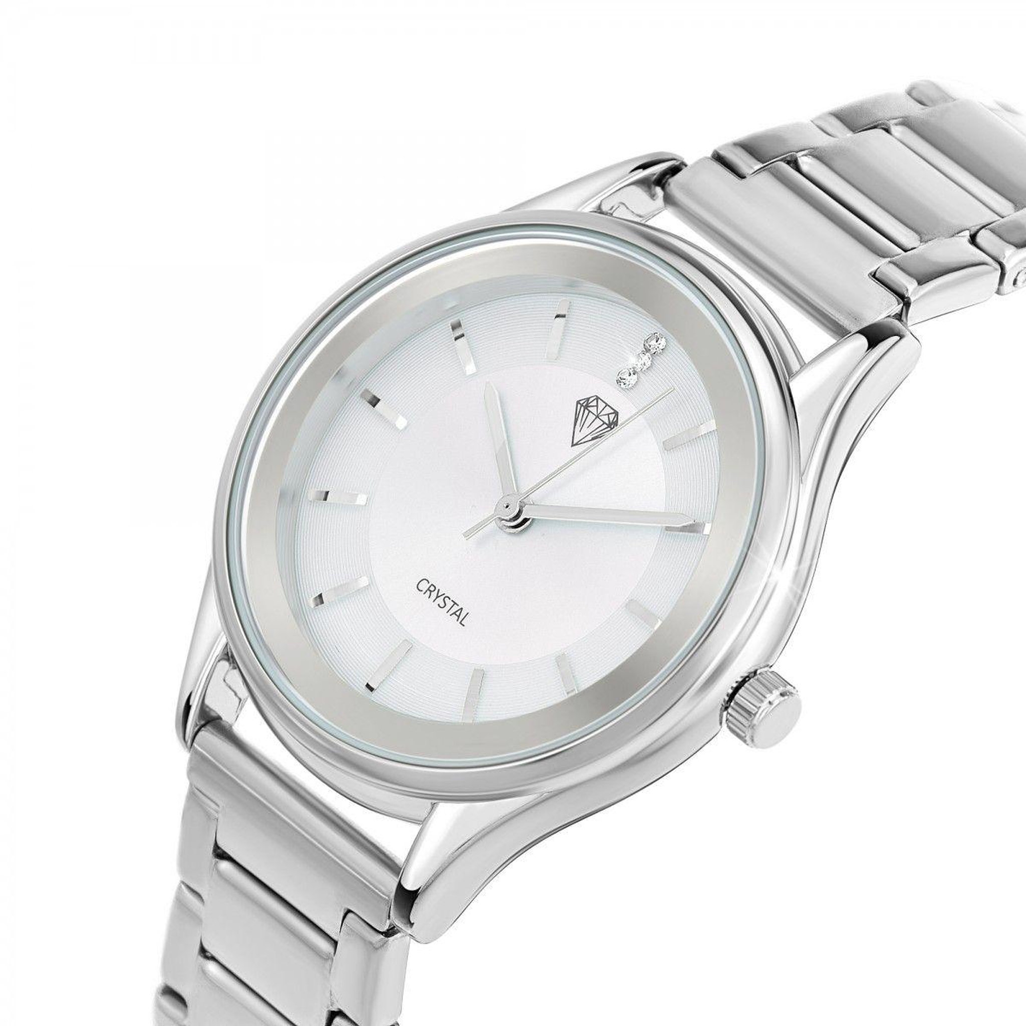 Voir la diapositive 3 : SC CRYSTAL Montre Meryl élégante ornée de Cristaux scintillants par SC Crystal