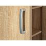 Voir la diapositive 5 : Armoire de rangement multifonctions 2 portes L70cm VISCONTI