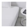 Voir la diapositive 3 : Today Drap housse TODAY Essential - 160 x 200+30 cm - 2 personnes - 100% Coton uni - Craie