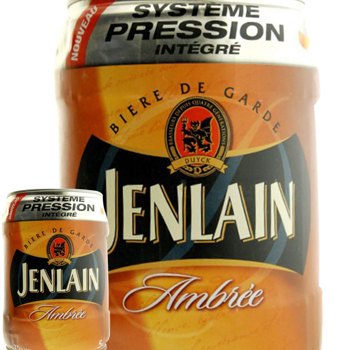 Jeanlain Bière Ambrée Française 7.5° 5L