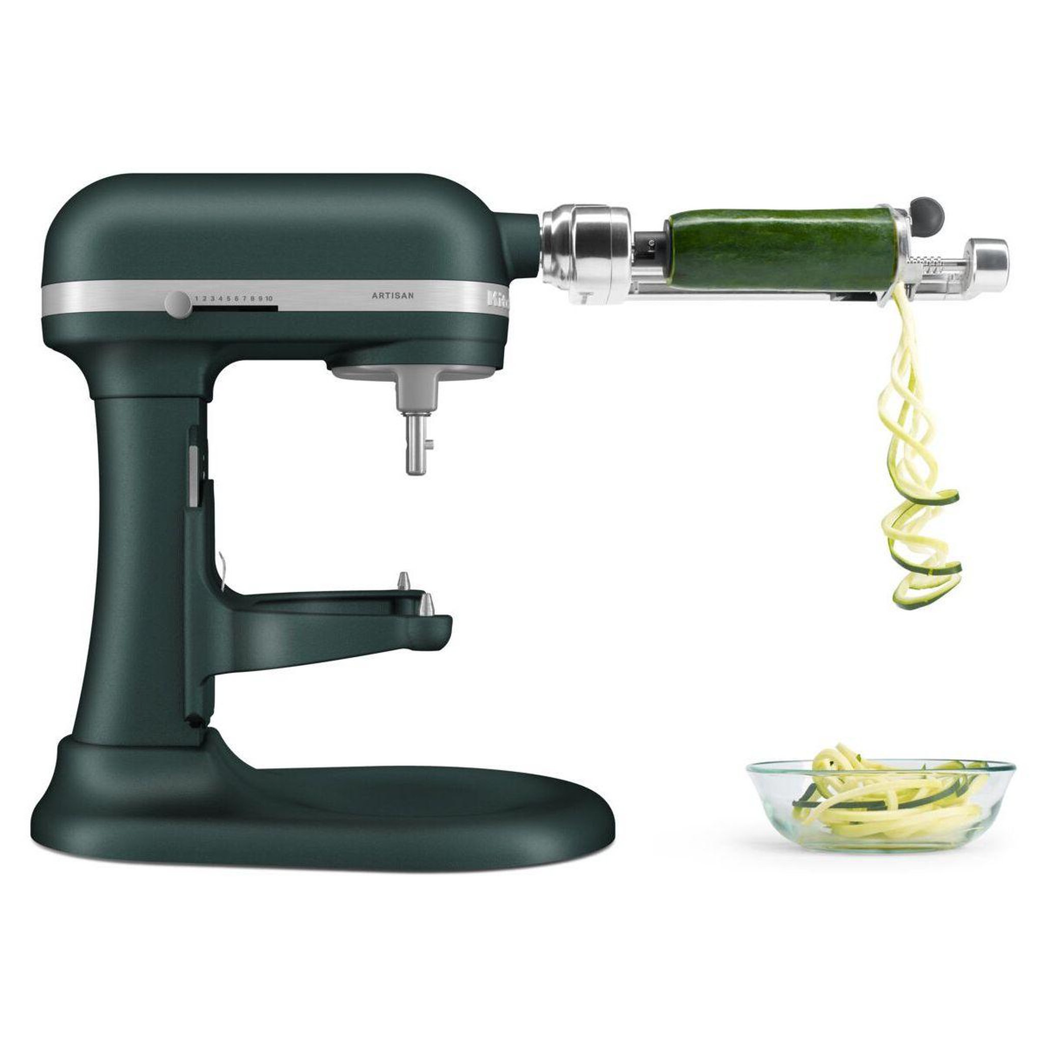 Voir la diapositive 4 : KitchenAid Robot pâtissier 5KSM70SHXEPP vert sapin
