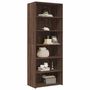 Voir la diapositive 3 : VIDAXL Buffet haut chene marron 70x41x185 cm bois d'ingenierie