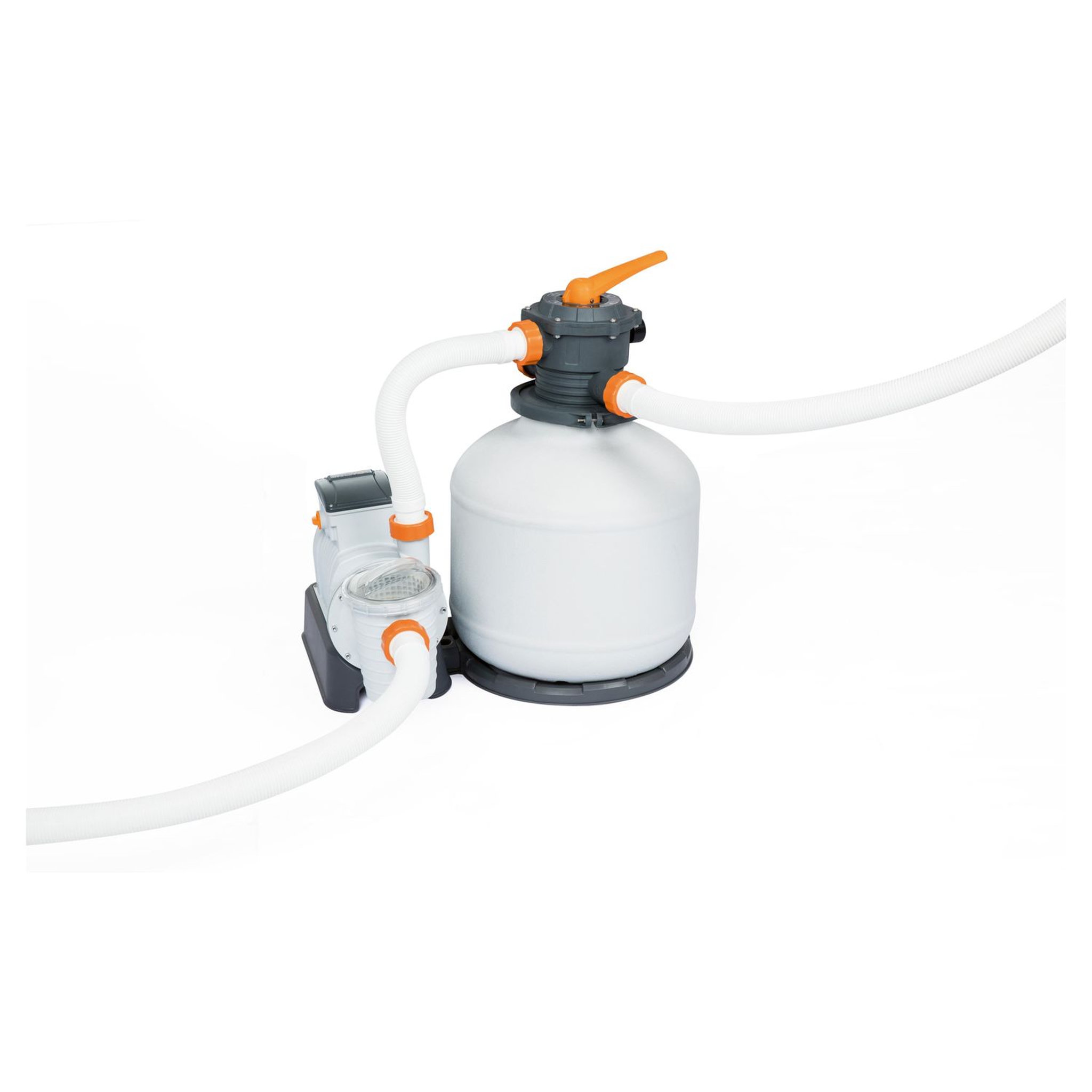 Voir la diapositive 4 : BESTWAY Filtre à sable Flowclear&trade; 11,355 m3/h, préfiltre, diffuseur Chemconnect&trade;