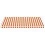 Voir la diapositive 3 : VIDAXL Tissu de remplacement pour auvent Jaune et orange 5x3 m