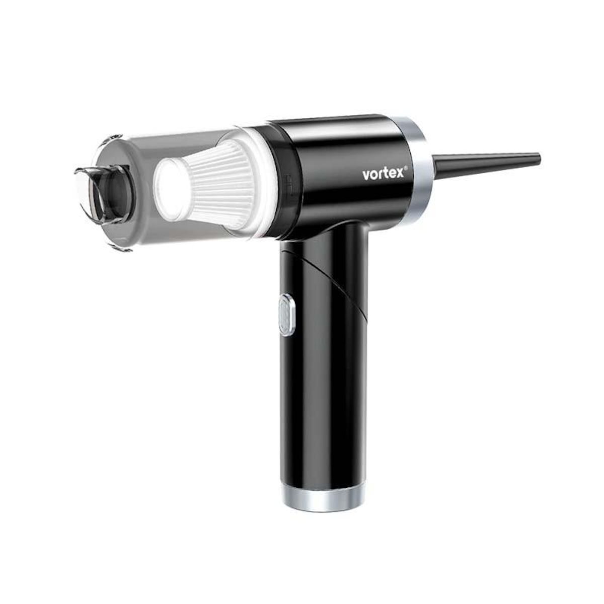 VORTEX Aspirateur à Main Pliable Noir Crc100_black De Vortex