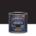 CENTRALE BRICO Peinture fer extérieur Direct sur rouille HAMMERITE noir martelé 0.25 l