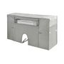 Voir la diapositive 2 : Rayen Couvre-séchoir chauffant Rayen extensible gris