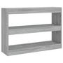 Voir la diapositive 2 : VIDAXL Bibliotheque/Separateur de piece sonoma gris 100x30x72 cm