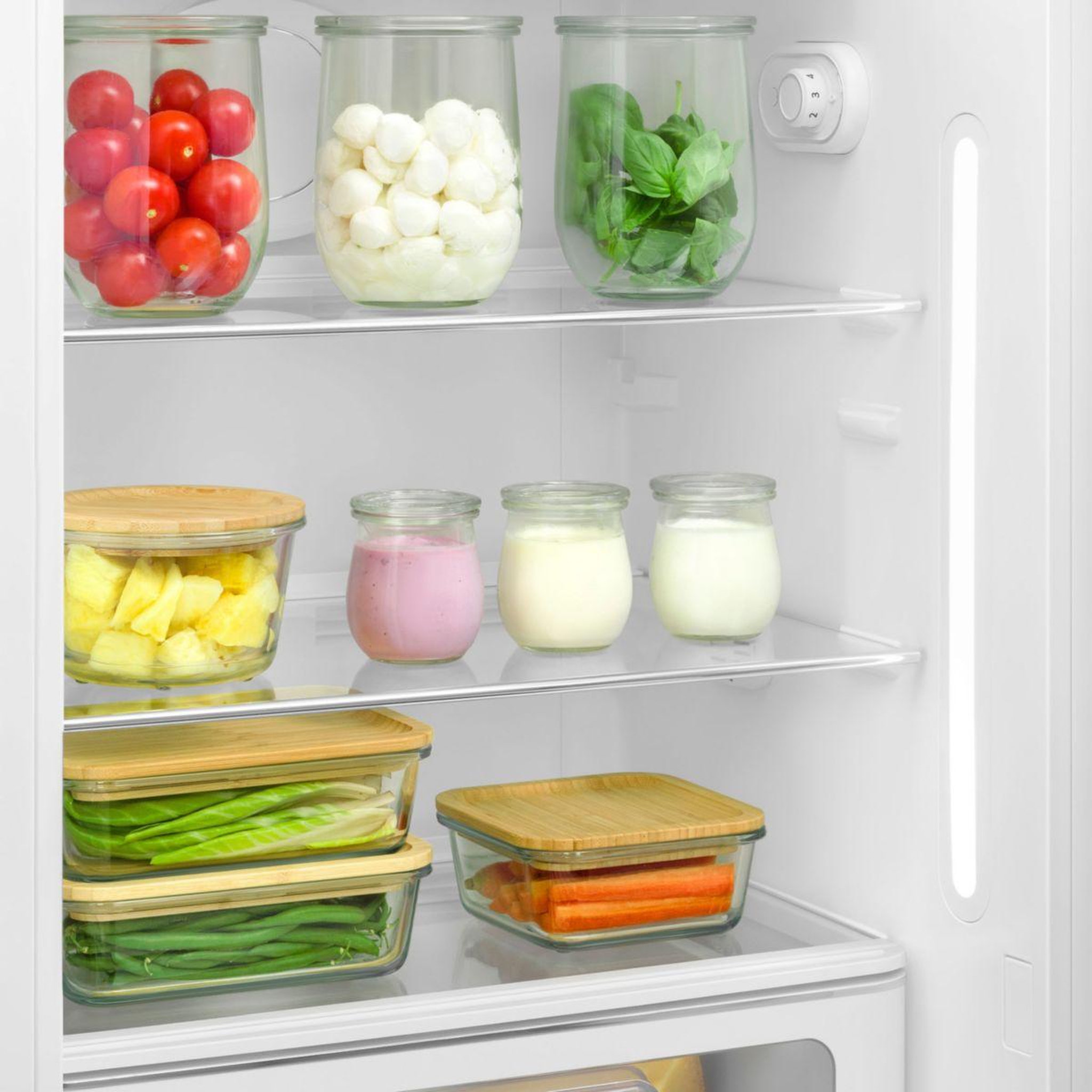 Voir la diapositive 4 : SMEG Réfrigérateur 1 porte fab28lbl6