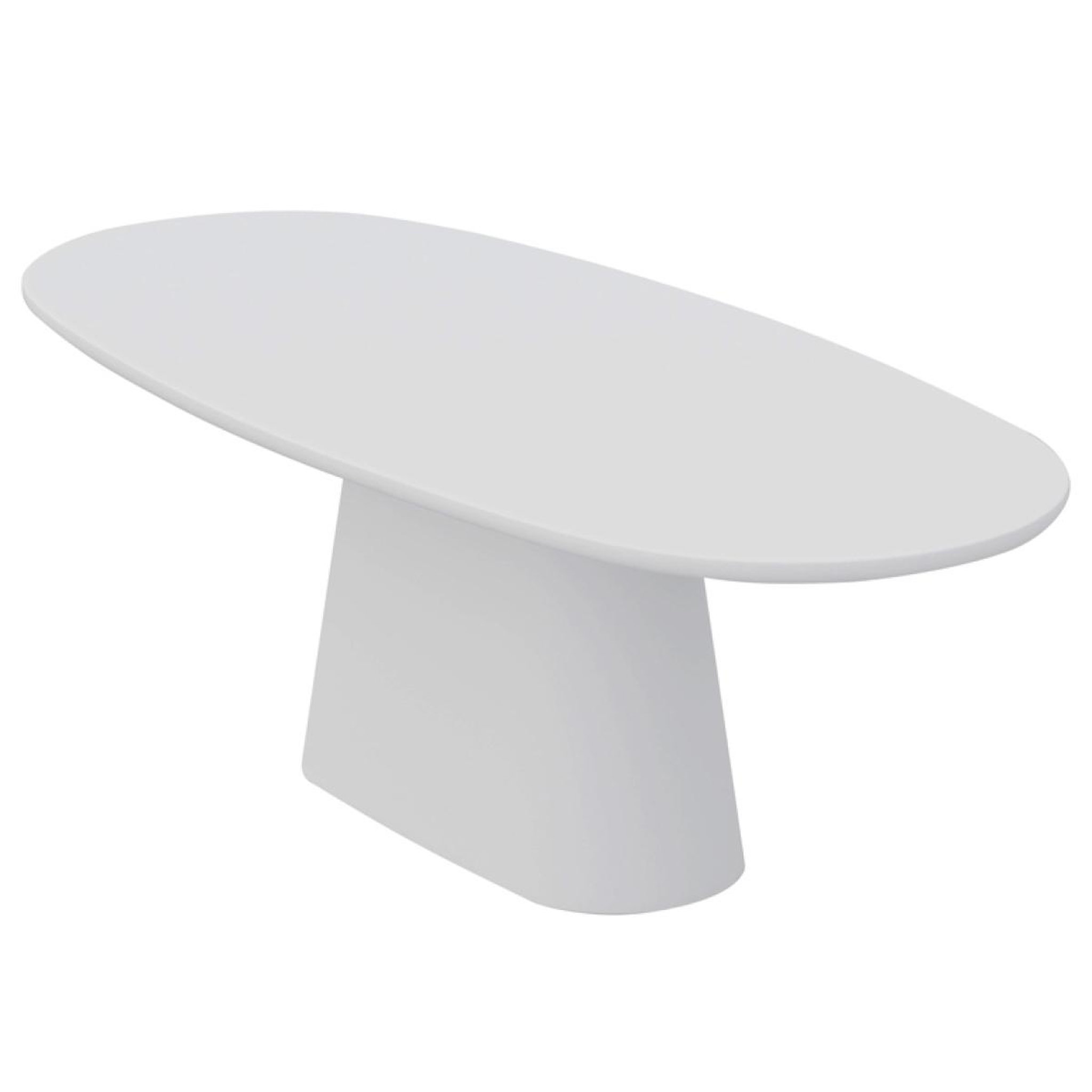Voir la diapositive 6 : JLC KREATION Table à manger ovale organique 220cm RITA