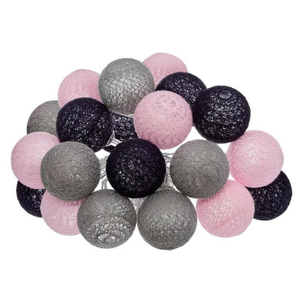 ATMOSPHERA Guirlande Led 20 Boules  Pinky  435cm Multicolore