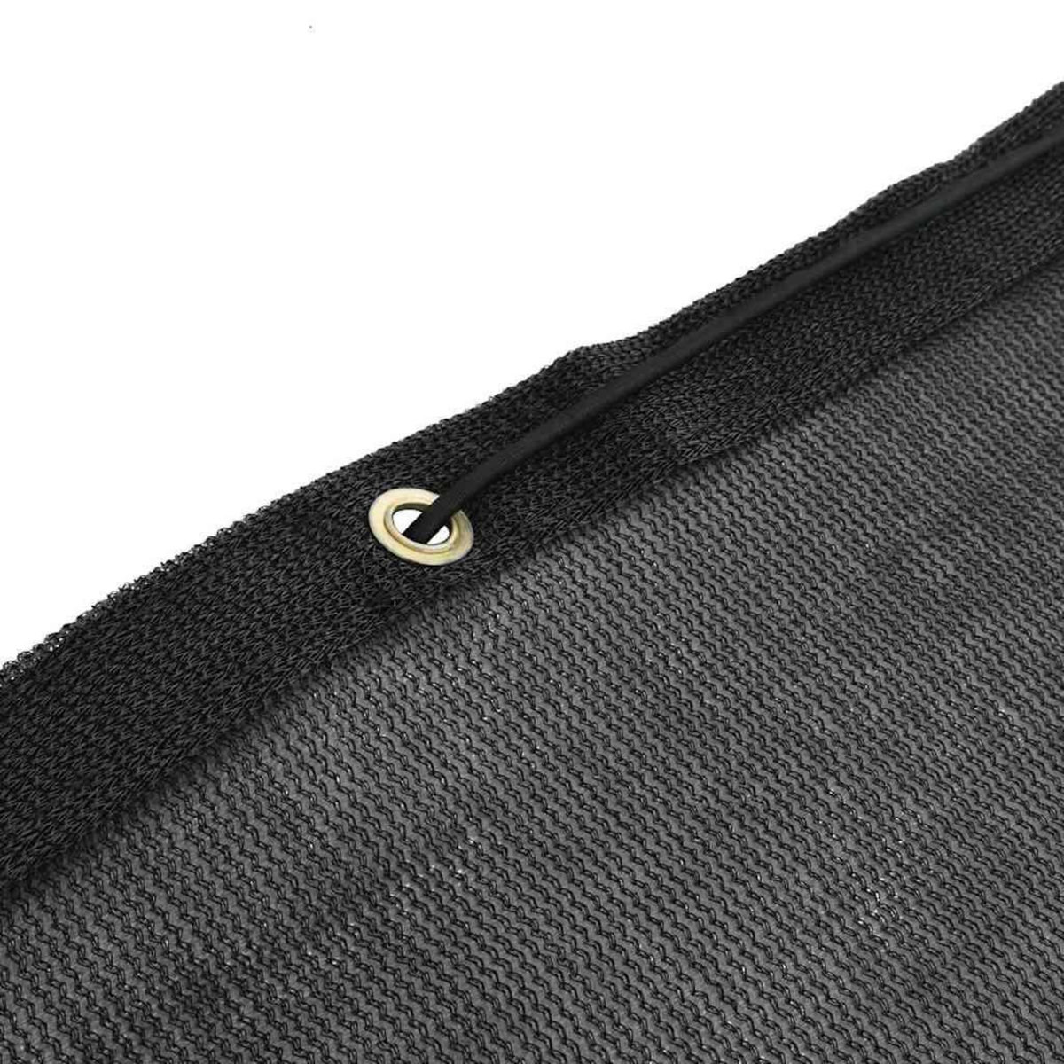 VIDAXL Filet de conteneur PEHD 3x6 m Noir