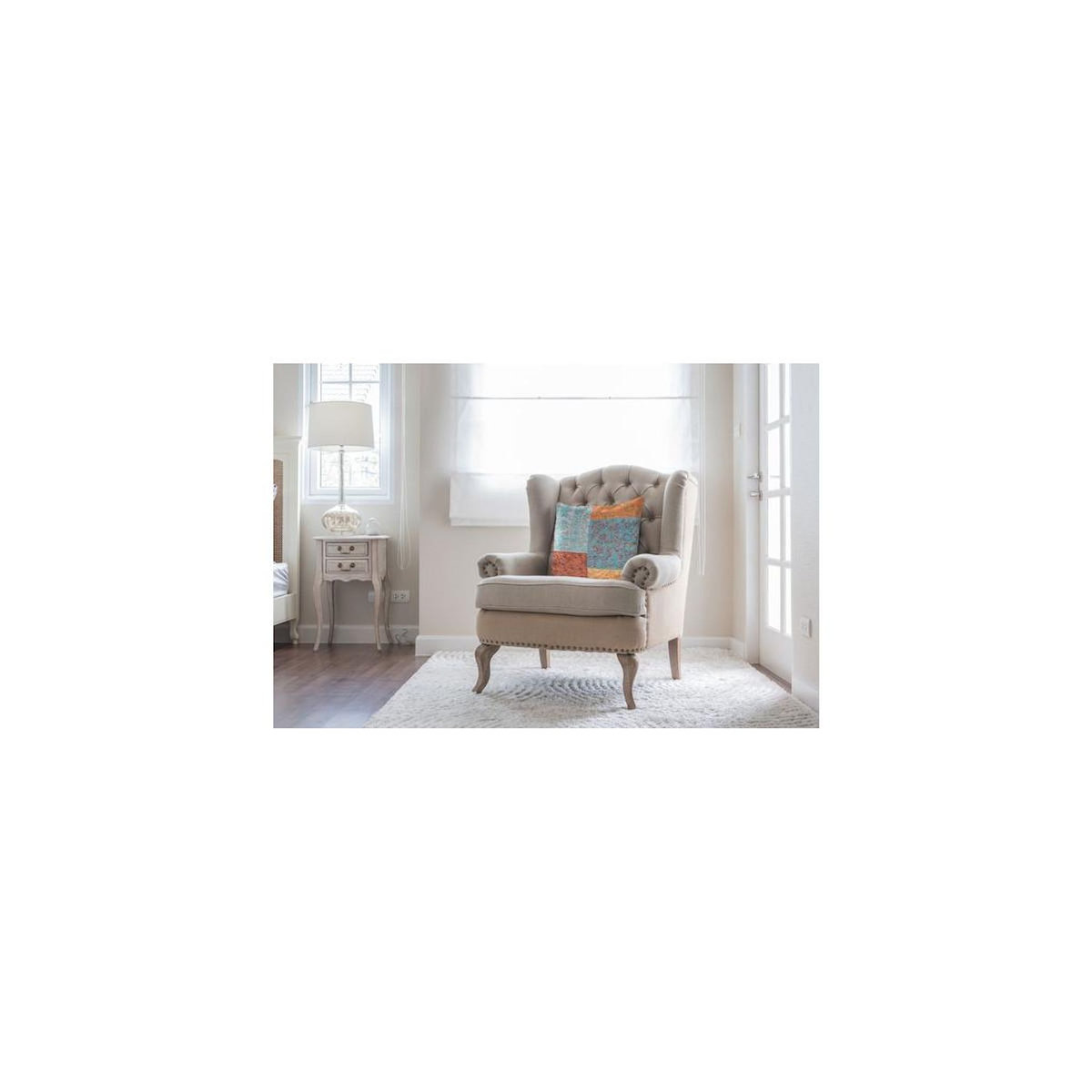 Paris Prix Coussin Patchwork  Symphony  45x45cm Multicolore