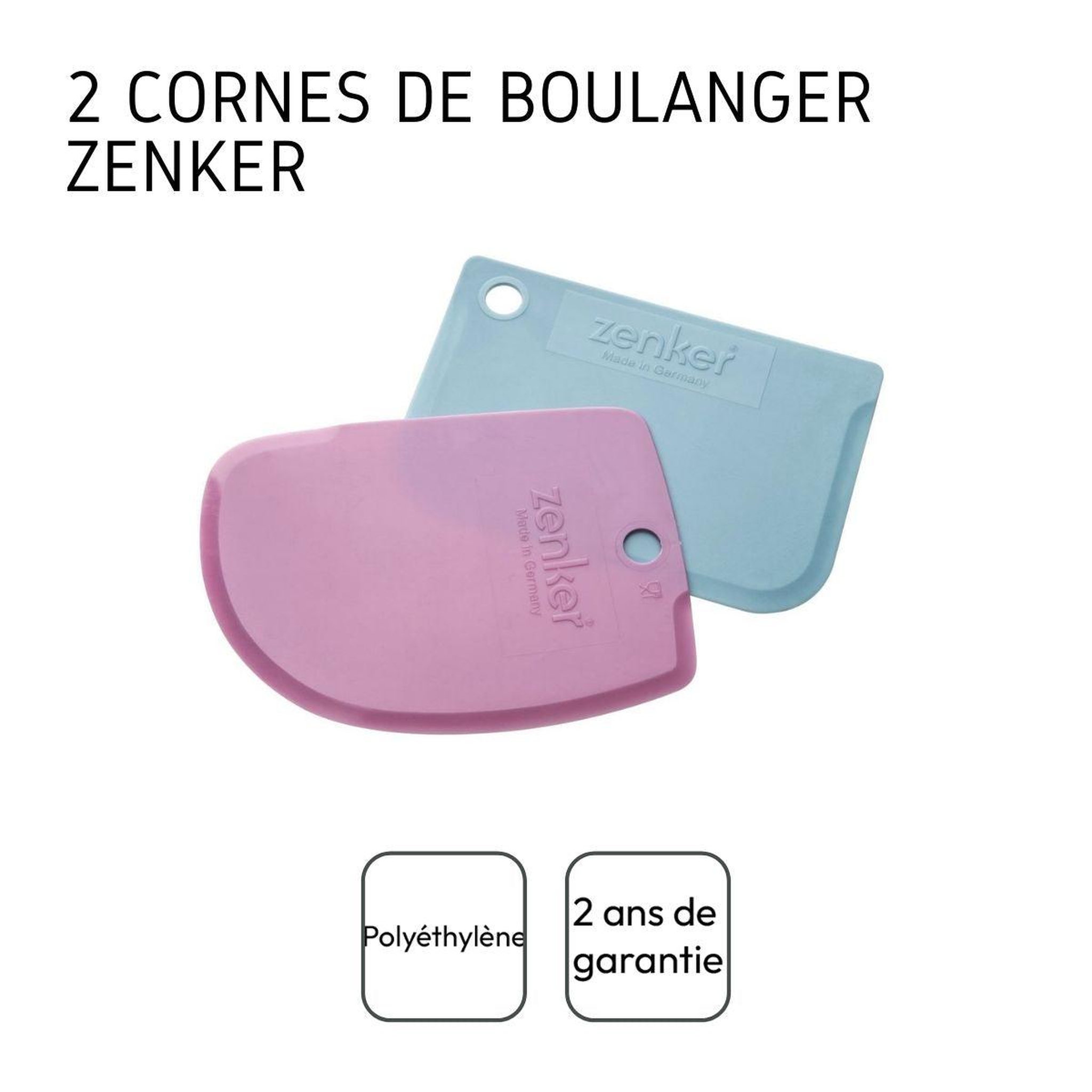 Voir la diapositive 4 : ZENKER Lot de 2 cornes à pâtisserie zenker sweet sensation