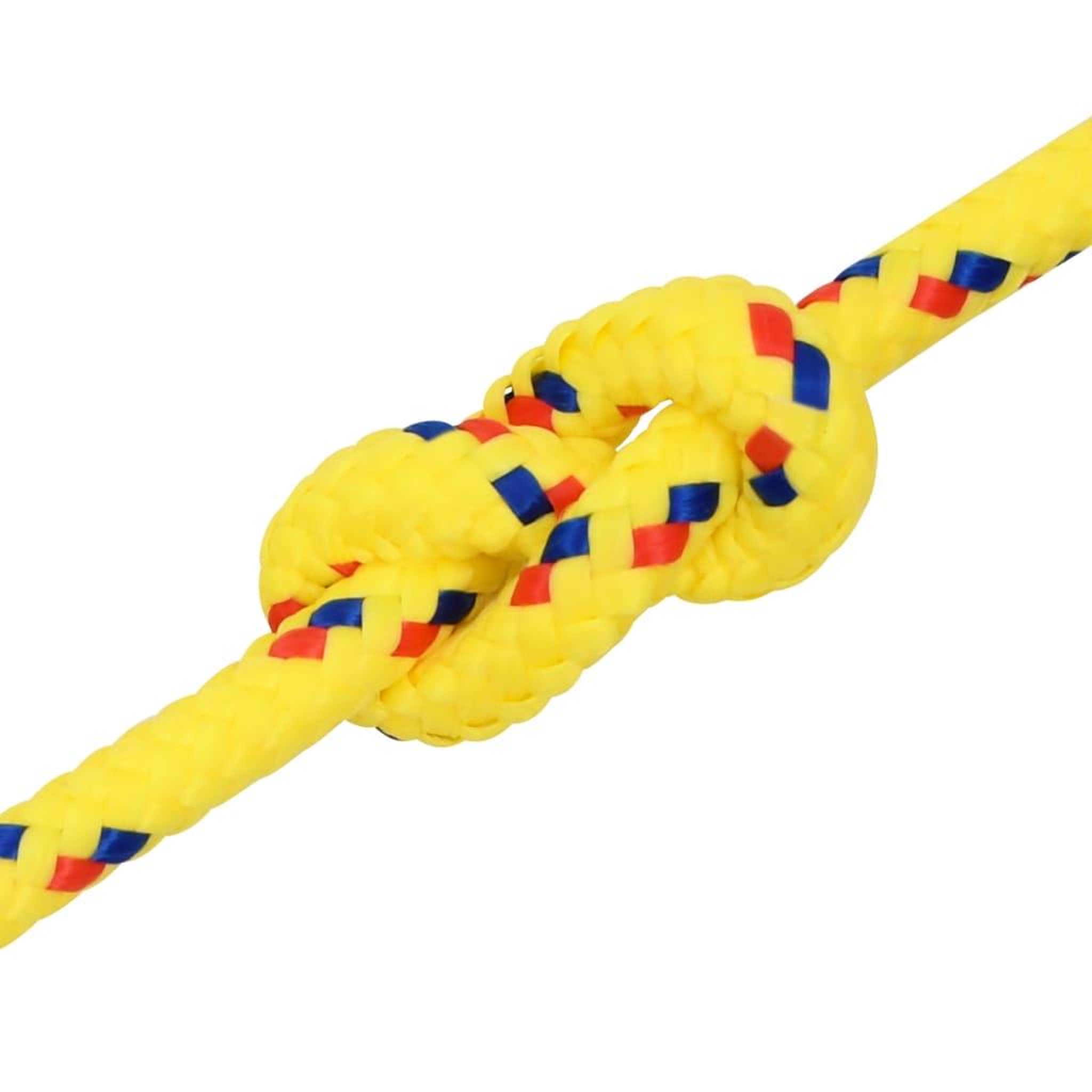 Voir la diapositive 5 : VIDAXL Corde de bateau Jaune 6 mm 250 m Polypropylene
