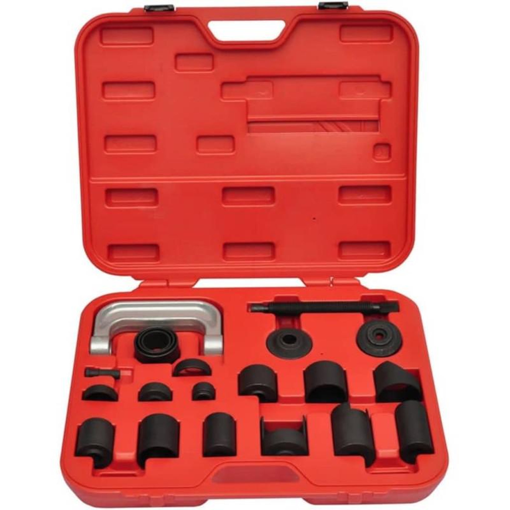 Voir la diapositive 4 : VIDAXL Coffret d adaptateurs extracteur de joint à rotule 21 pièces
