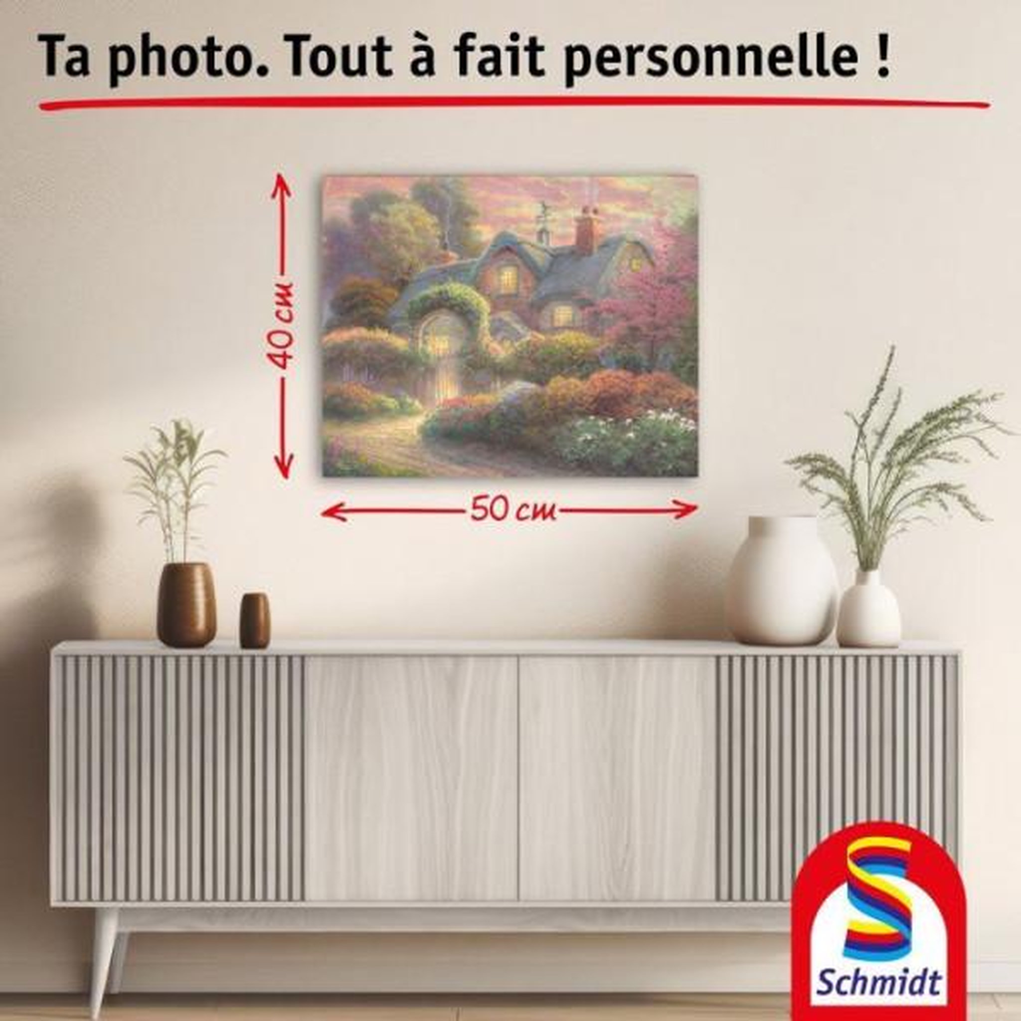Voir la diapositive 6 : Schmidt Spiele My Art Noble - Kit de peinture Premium - SCHMIDT SPIELE - Cotage Fleuri - Des 12 ans