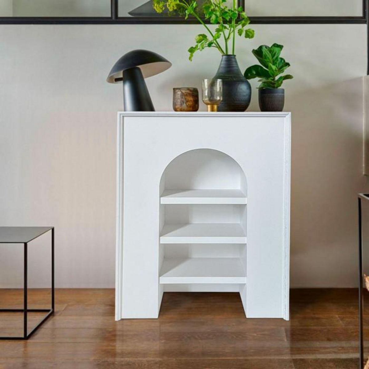 Paris Prix Étagère 3 Niveaux Arche  Adrienne  80cm Blanc