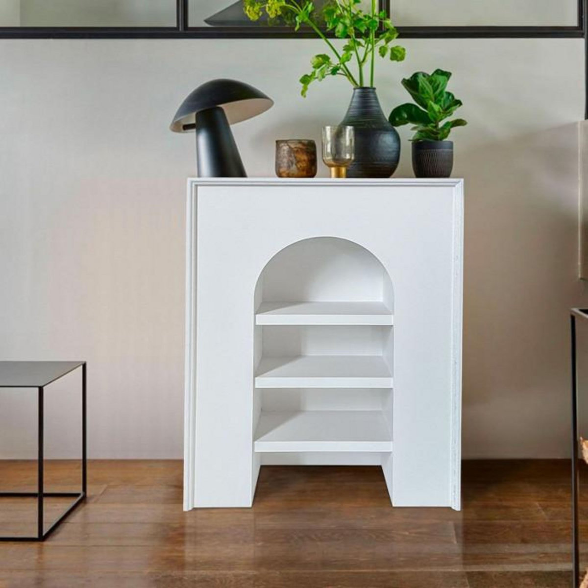 Paris Prix Étagère 3 Niveaux Arche  Adrienne  80cm Blanc