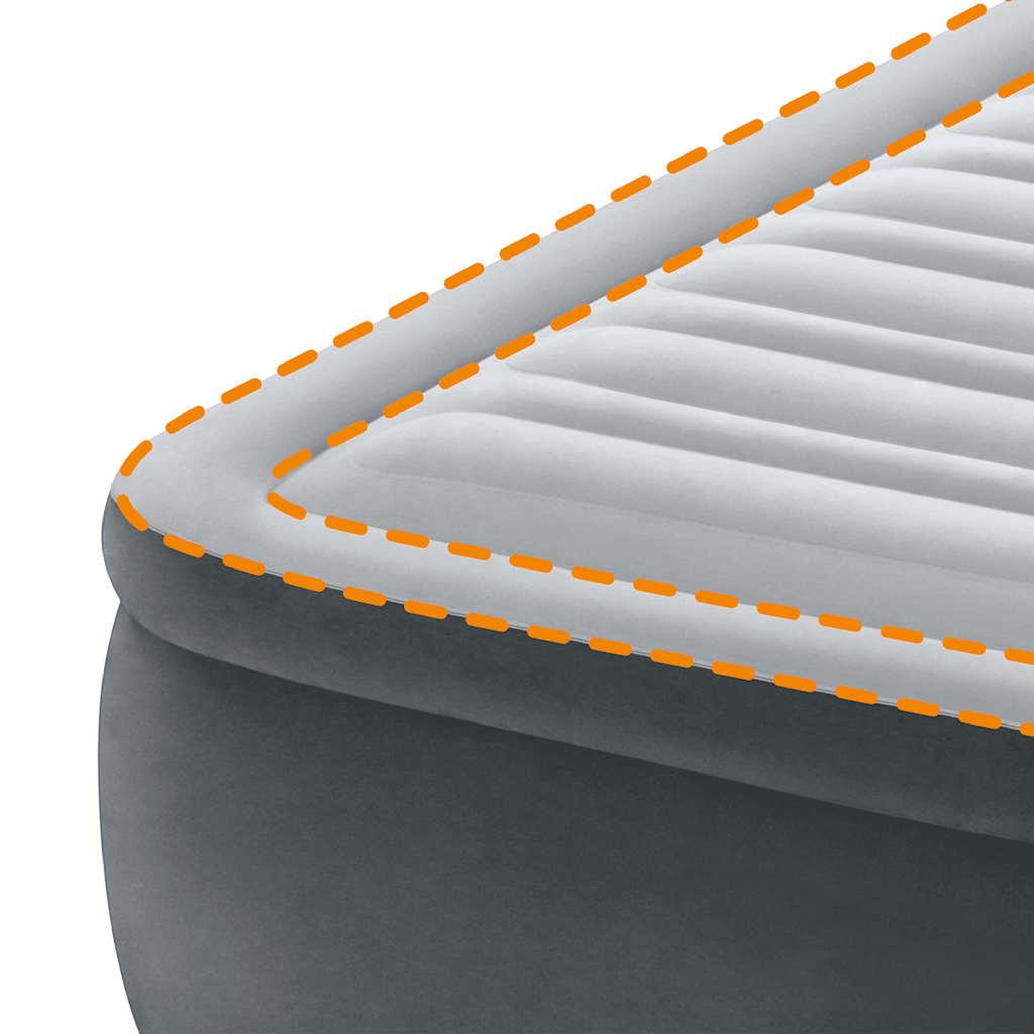 Voir la diapositive 6 : INTEX Matelas gonflable Ultra Plush Headboard 2 places - Intex