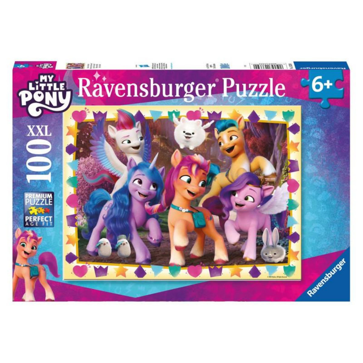 RAVENSBURGER Ravensburger - Jigsaw puzzle My Little Pony XXL, 100pcs. 133390