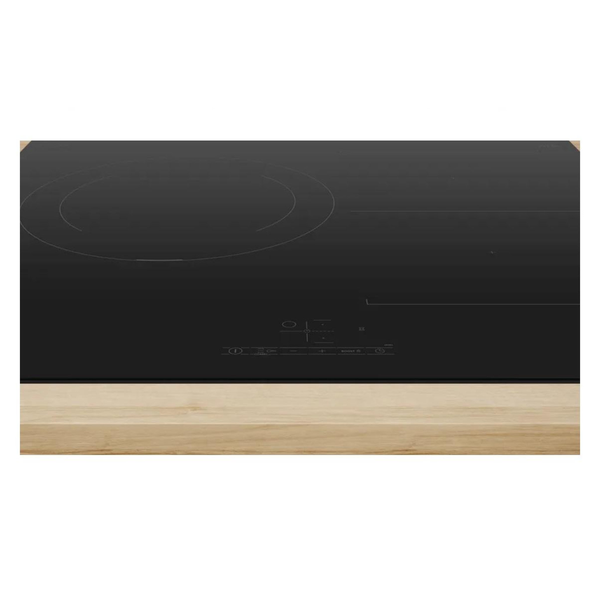 Voir la diapositive 2 : BOSCH Table de cuisson vitrocéramique 60cm 3 foyers 7400w noir - pvj611bb6e