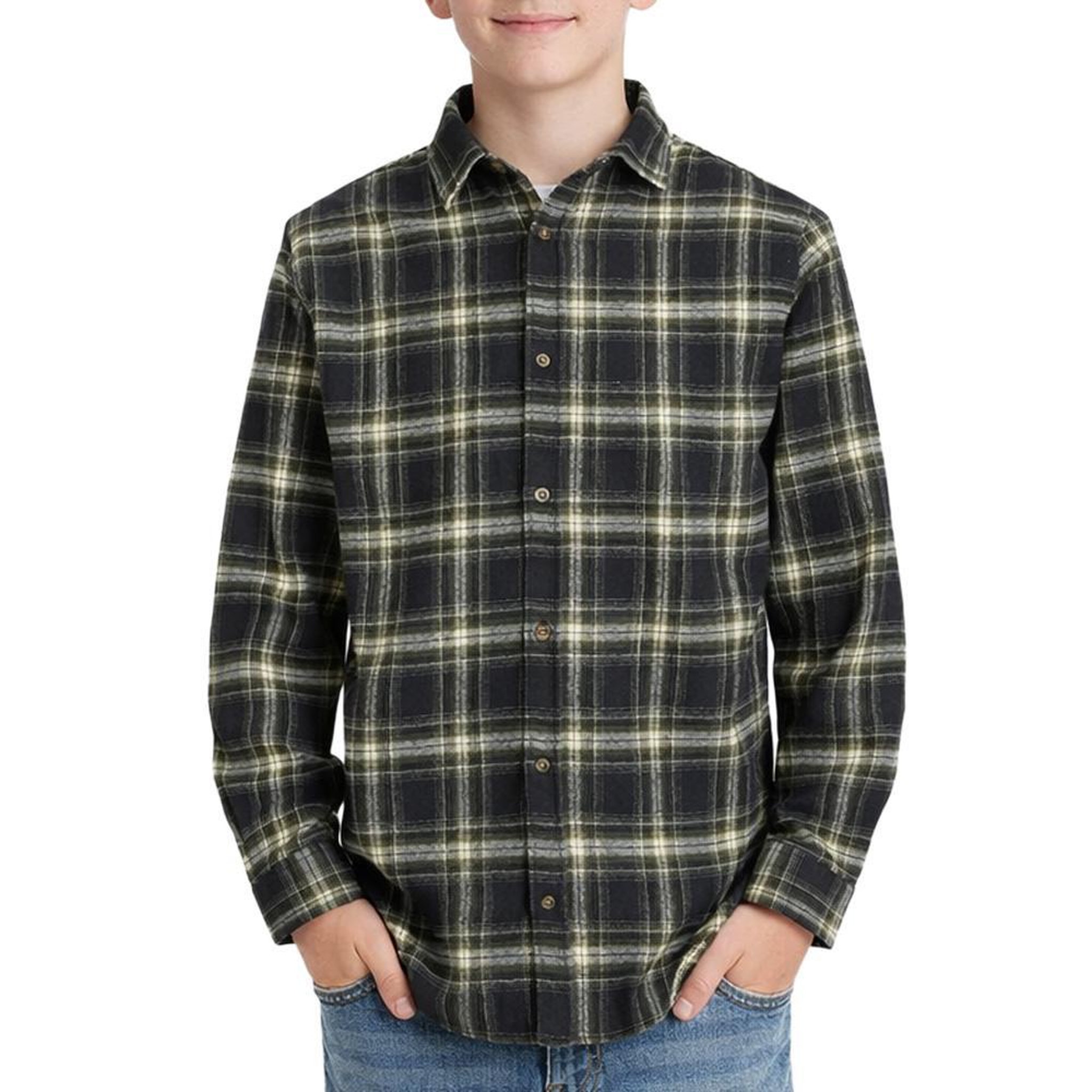 Voir la diapositive 1 : Jack & Jones Chemise e à Carreaux Garçon Jack & Jones Shua