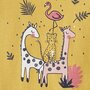 IN EXTENSO T-shirt manches courtes girafes bébé fille