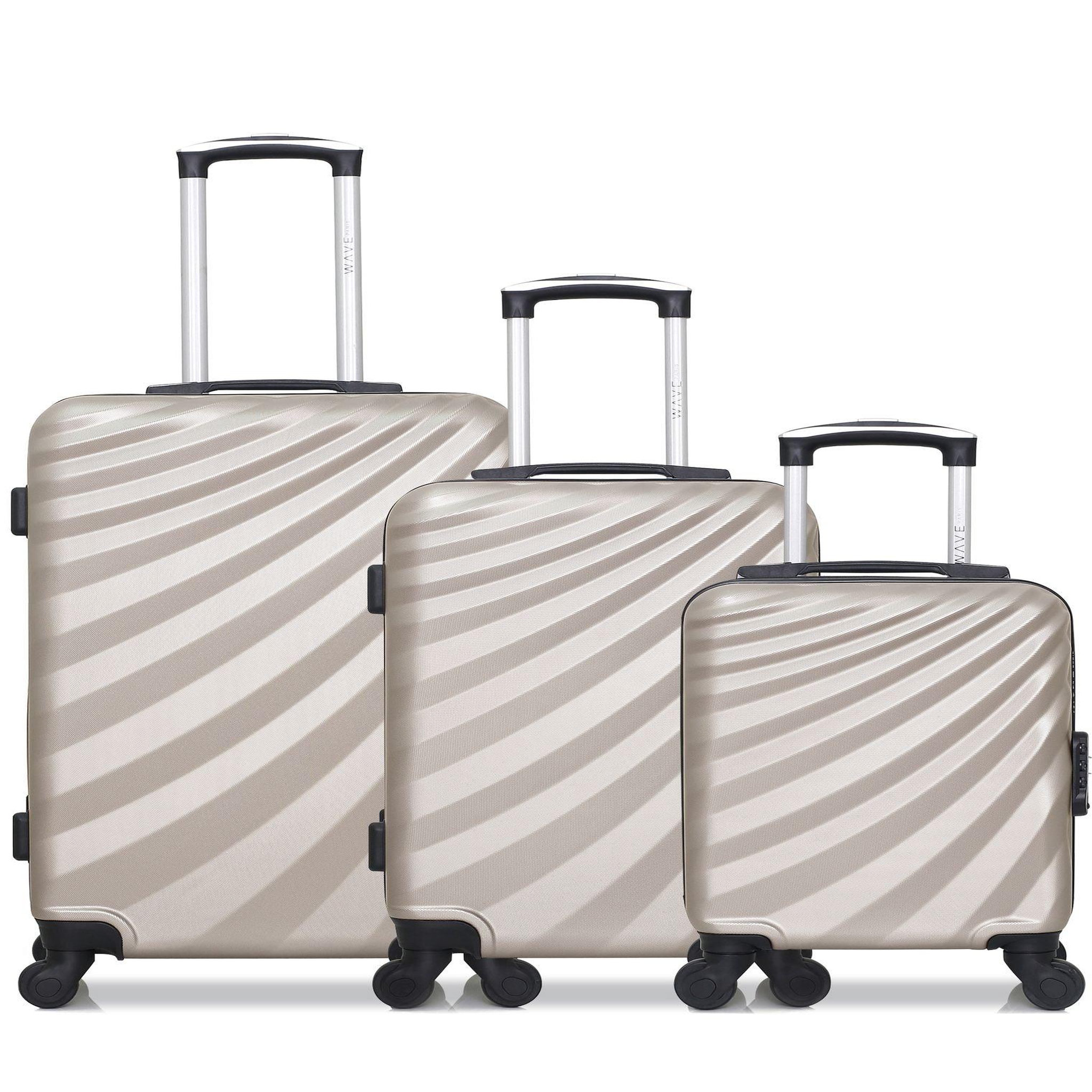WAVE PARIS Wave paris - lot de 3 - valise weekend, valise cabine et valise cabine xxs danube