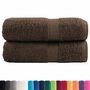 Voir la diapositive 2 : VIDAXL Serviettes d invité de qualité supérieure SOLUND 2 pcs marron