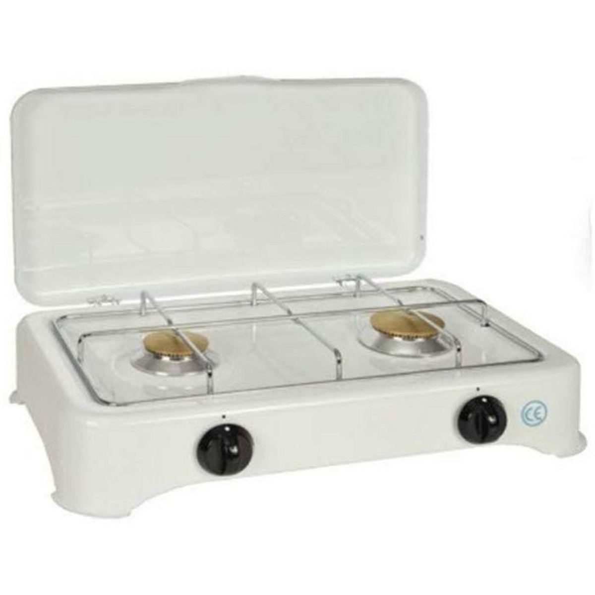 Kitchen chef Réchaud gaz 2 feux 3400w - 5326c-1