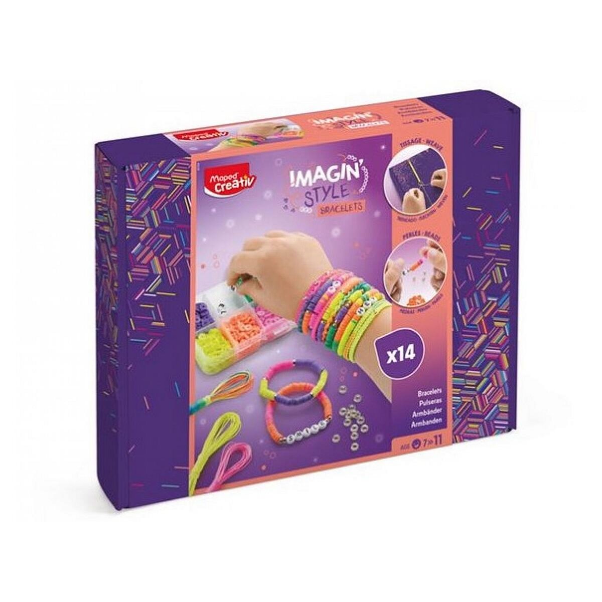 MAPED Bracelets - Set creativ - Neon