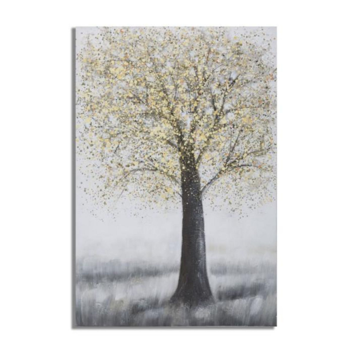 Paris Prix Toile Peinture Déco  Tree Simple  80x120cm Multicolore