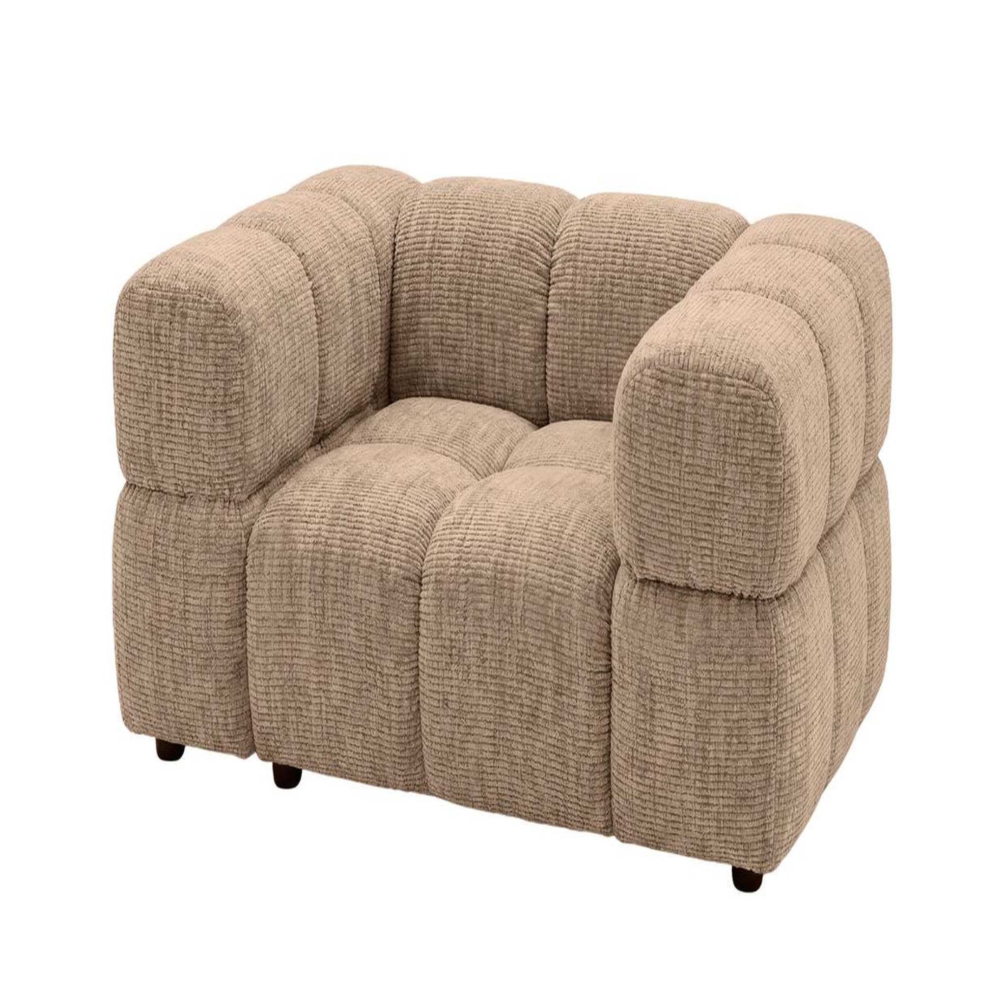 Voir la diapositive 6 : CASANOVA PARIS GUSTAVE - Fauteuil tissu chenille